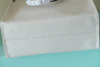 LV Onthego GM Monogram Giant And Raffia White/ Black For Women,  Shoulder And Crossbody Bags 41cm/16.1in LV 