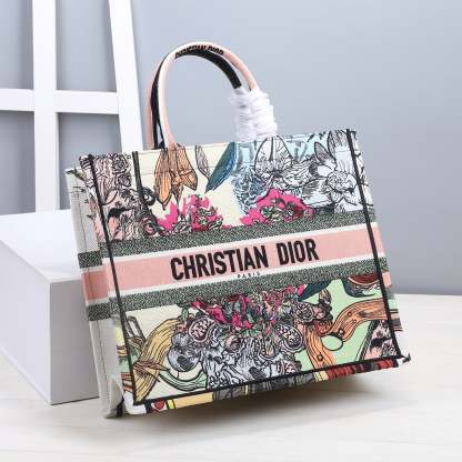 DI Large Book Tote Multicolor, For Women, Women’s Handbags 16.5in/42cm CD