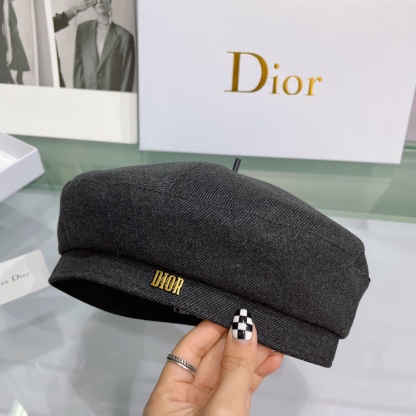 DOR COTTON DRILL BERET GREY