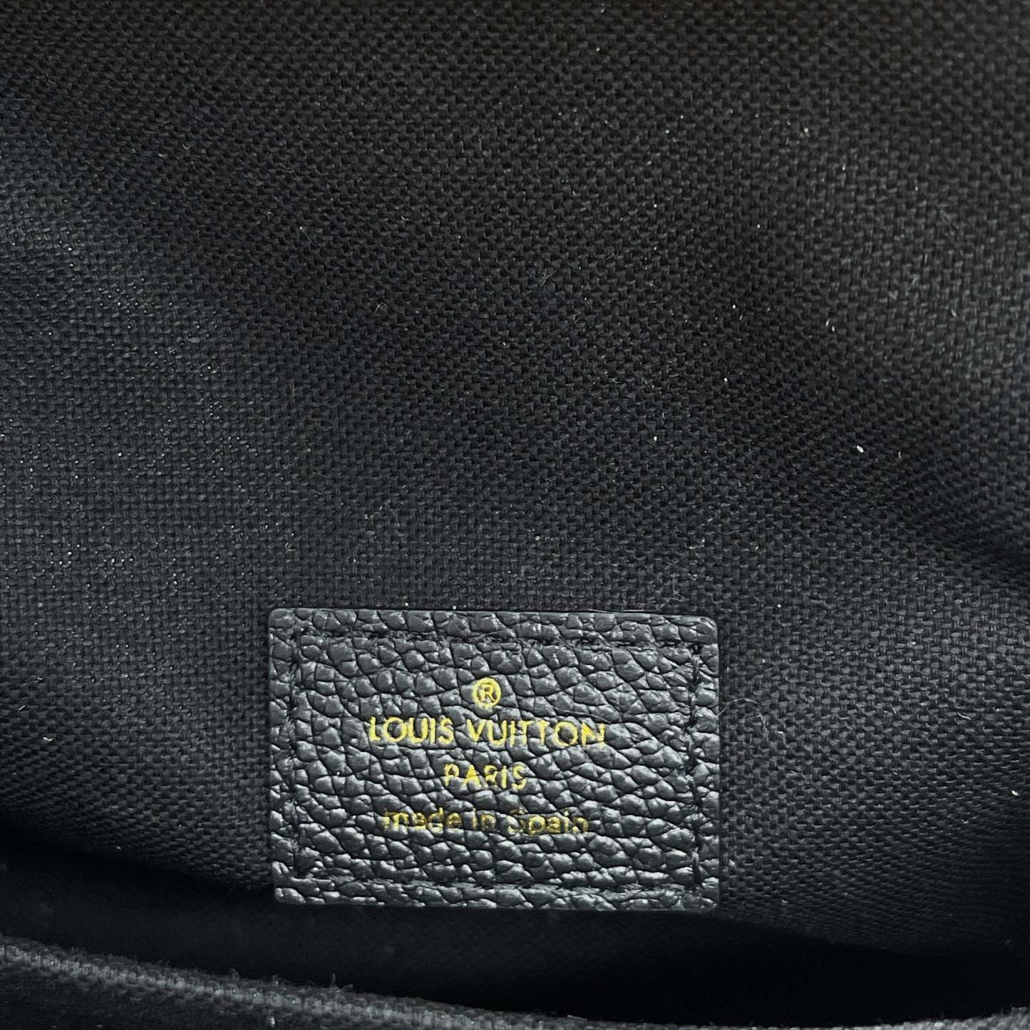 LV Micro Metis Monogram Empreinte Black For Women, Women’s Handbags, Shoulder And Crossbody Bags 5.5in/14cm LV 