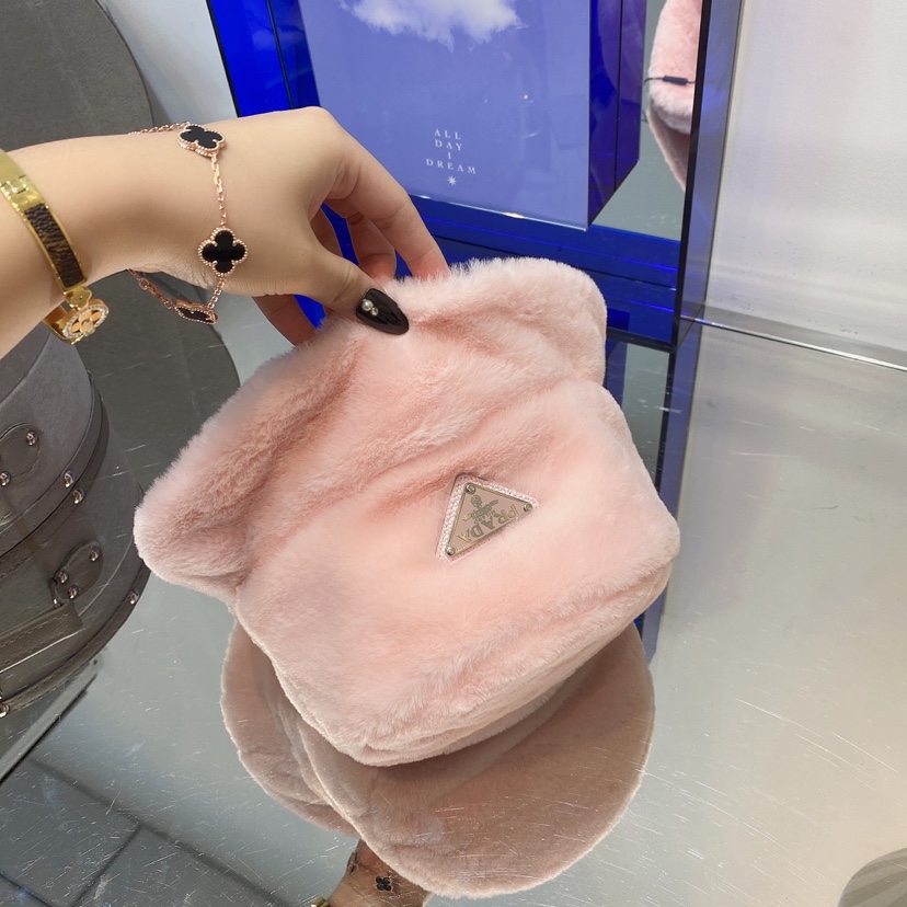 PD CAPPELLO BUCKET HAT PINK