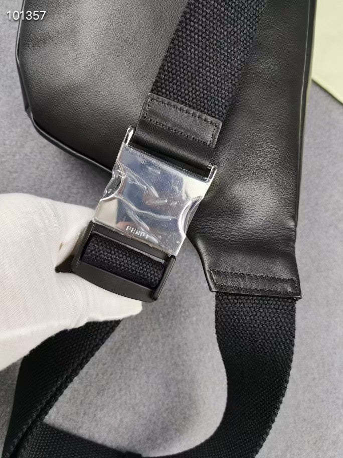 FI Little Monster Belt Bag Black For Men, Men&#8217;s Bags 7.9in/20cm FF
