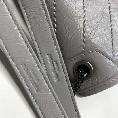 YSSL Niki Baby Chain Bag Vintage Grey For Women 8.2in/21cm YSL
