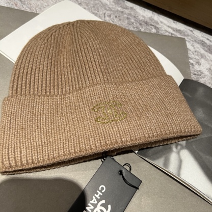CC GOLD CC WOOL BEANIE BEIGE