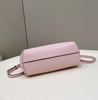 FI First Small Pink and Pink python Bag For Woman 26cm/10in