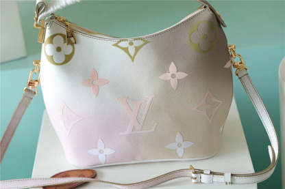 LV Neverfull MM Monogram Canvas Sunset Kaki For Women,  Shoulder and Crossbody Bags 9.4in/24cm LV M59861