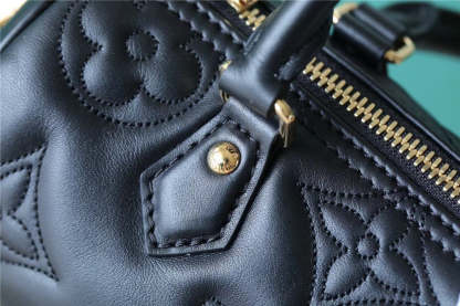 LV Papillon BB Bag Classic Monogram For Women 20cm Black LV M59800