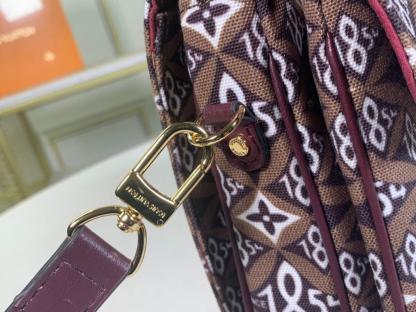 LV Pochette Metis MM Jacquard Since 1854 Brown For Women,  Shoulder And Crossbody Bags 9.8in/25cm LV