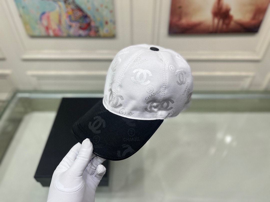 CC CAP WHITE BLACK