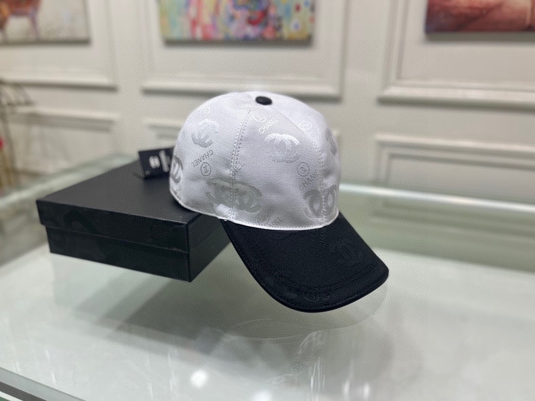CC CAP WHITE BLACK