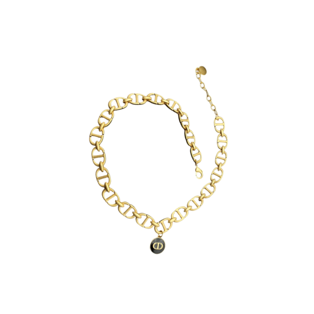 DOR GOLD CHARM NECKLACE