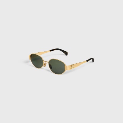 CL TRIOMPHE SUNGLASSES METAL OVALE GOLD CL40235U 30N