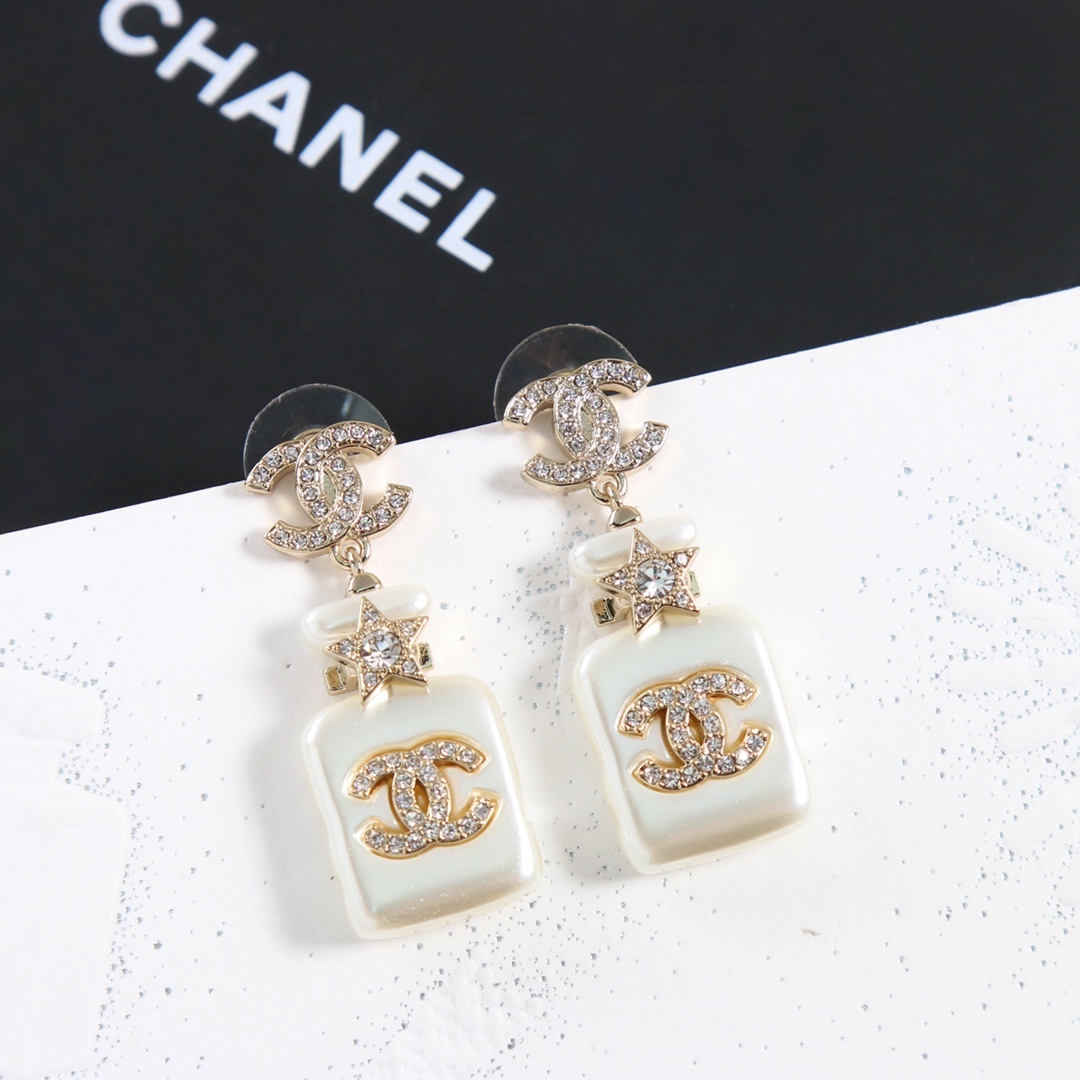 CC CC CRYSTAL EARRINGS