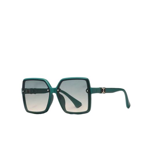 CC SQUARE GREEN SUNGLASSES