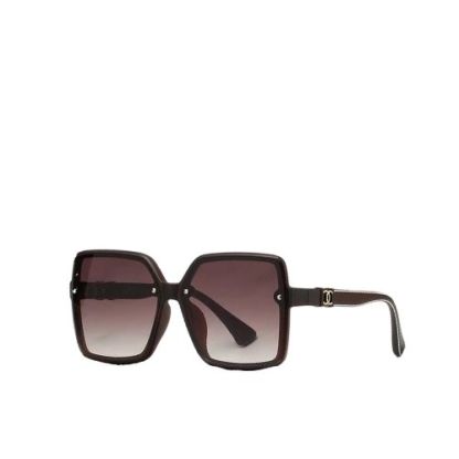 CC SQUARE BROWN SUNGLASSES