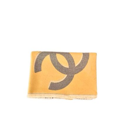 CC CC LOGO SCARF YELLOW