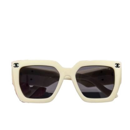 CC VINTAGE WHITE SUNGLASSES
