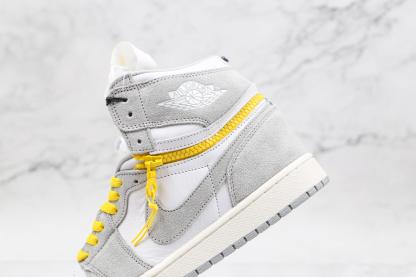 Designer Air Jordan 1 High Switch “Light Smoke Grey” High Q ( Customs And Box ), Jordan 1 Sneakers Active