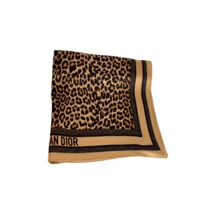 DOR DORTWIN MIZZA SQUARE SCARF BEIGE