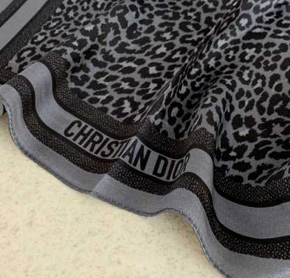 DOR DORTWIN MIZZA SQUARE SCARF BLACK