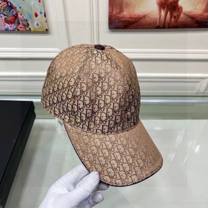 DOR OBLIQUE JACQUARD CAP BROWN
