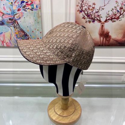 DOR OBLIQUE JACQUARD CAP BROWN