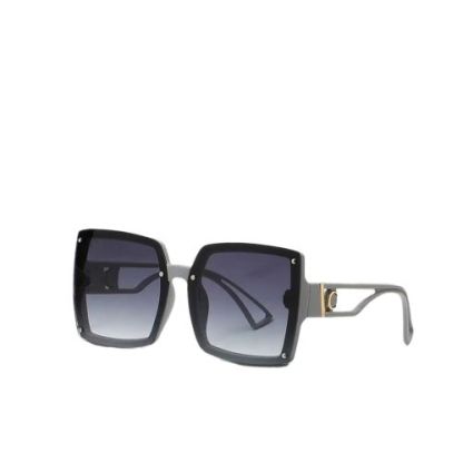  DOR SUNGLASSES RETRO LARGE FRAME GRAY