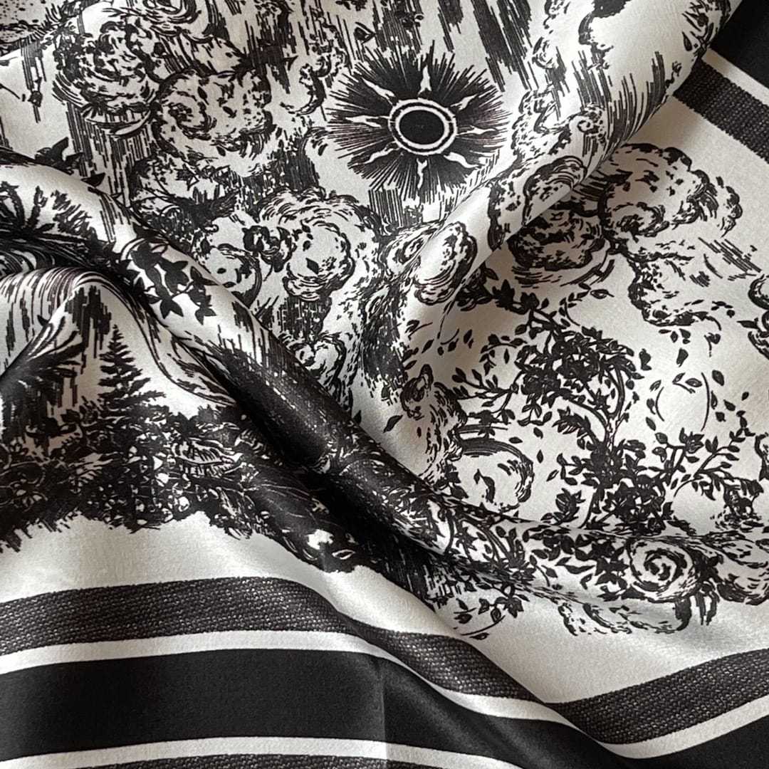 DOR TOILE DE JOUY SAUVAGE SCARF BLACK