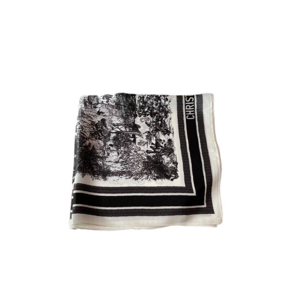 DOR TOILE DE JOUY SAUVAGE SCARF BLACK