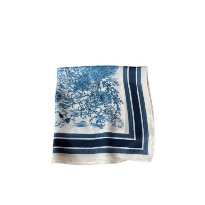 DOR TOILE DE JOUY SAUVAGE SCARF BLUE