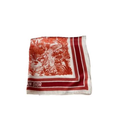 DOR TOILE DE JOUY SAUVAGE SCARF RED