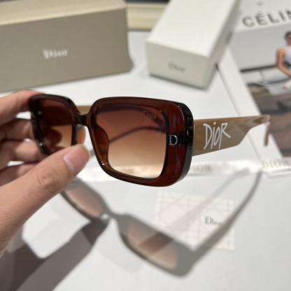 DOR TAG SU GRADIENT SUNGLASSES BROWN