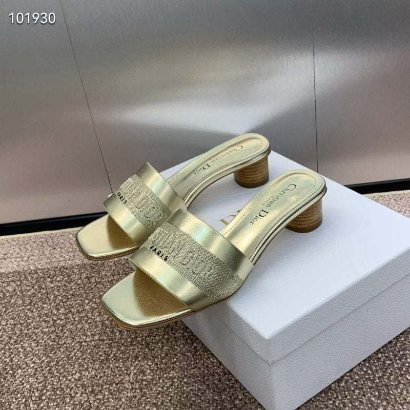 Dior CD Embroidery Sandals SH010137
