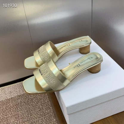 Dior CD Embroidery Sandals SH010137