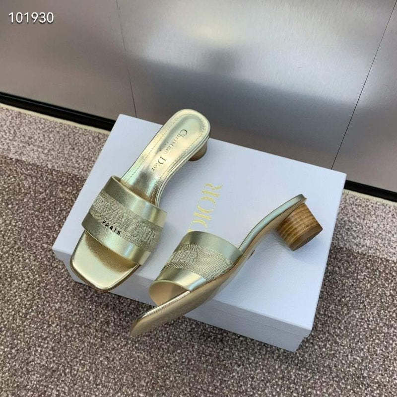 Dior CD Embroidery Sandals SH010137