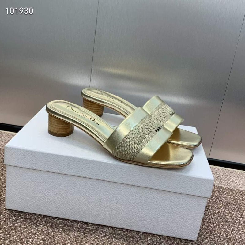 Dior CD Embroidery Sandals SH010137