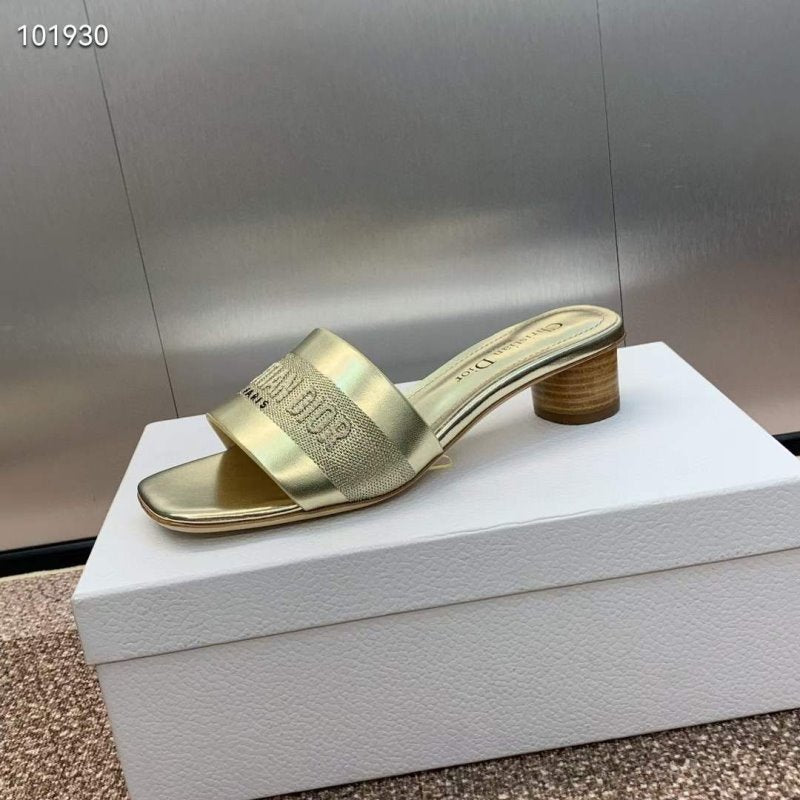 Dior CD Embroidery Sandals SH010137