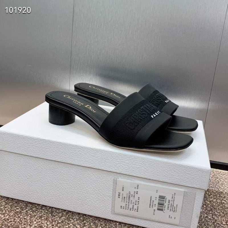 Dior CD Embroidery Sandals SH010141