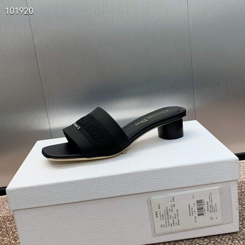 Dior CD Embroidery Sandals SH010141