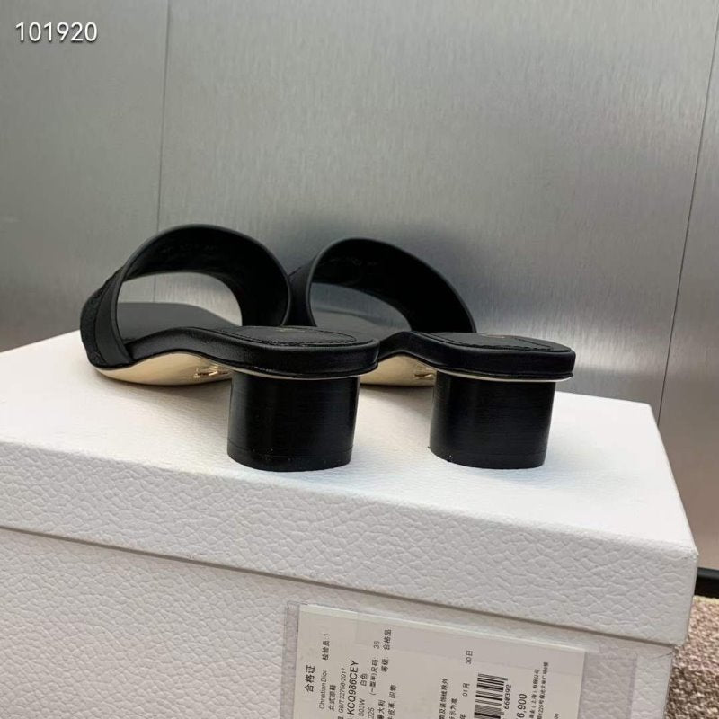 Dior CD Embroidery Sandals SH010141