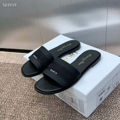 Dior CD Embroidery Sandals SH010142