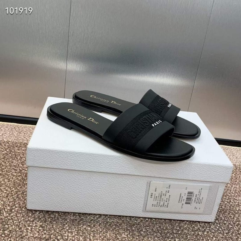 Dior CD Embroidery Sandals SH010142