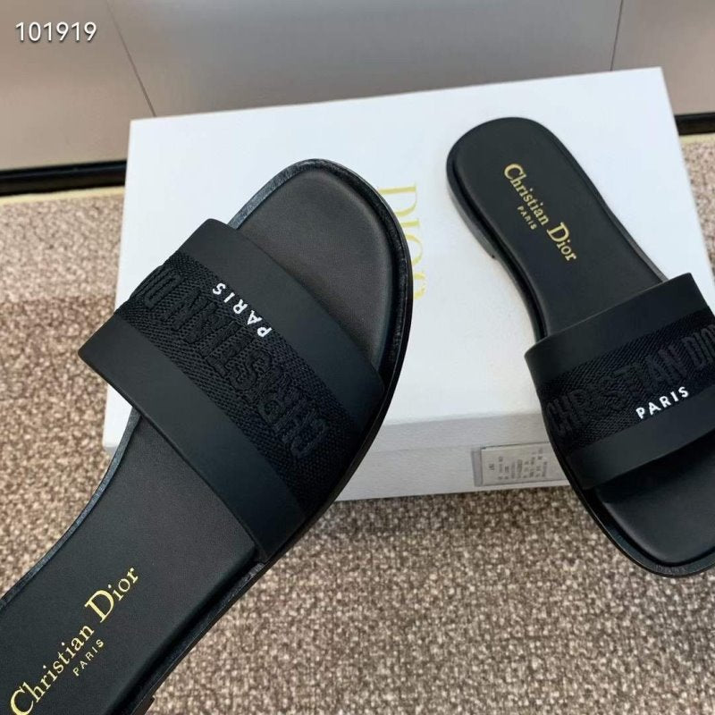 Dior CD Embroidery Sandals SH010142