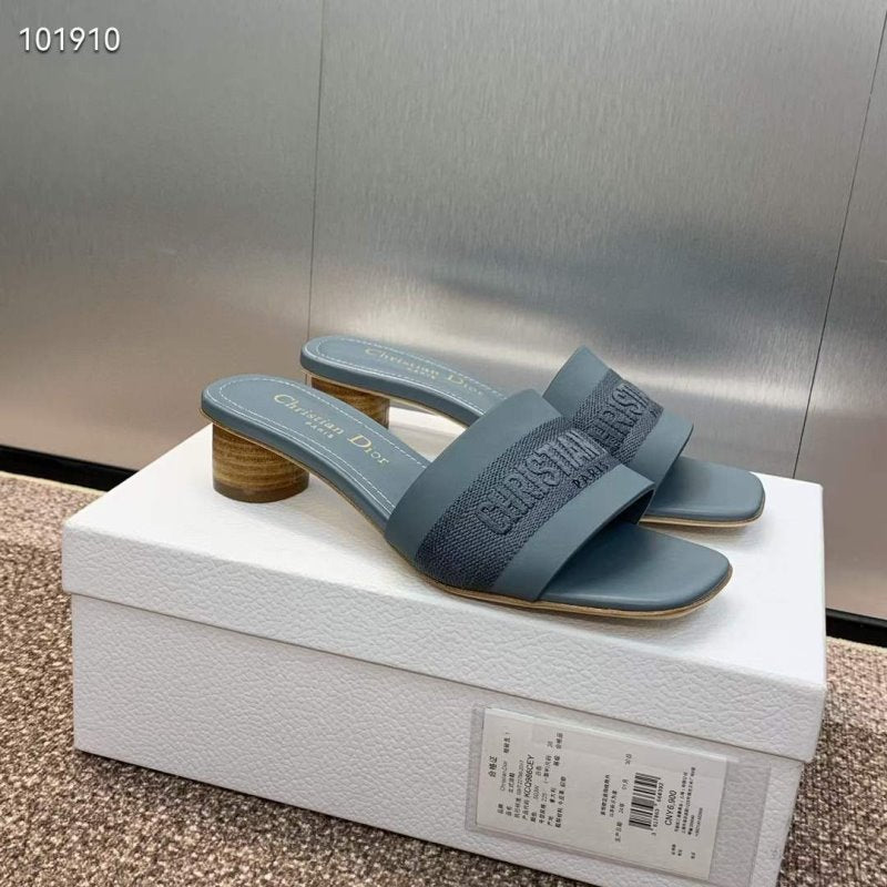 Dior CD Embroidery Sandals SH010145