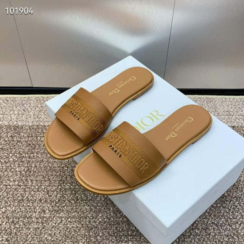 Dior CD Embroidery Sandals SH010148