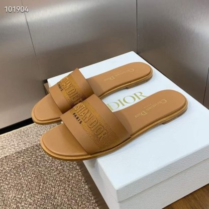 Dior CD Embroidery Sandals SH010148