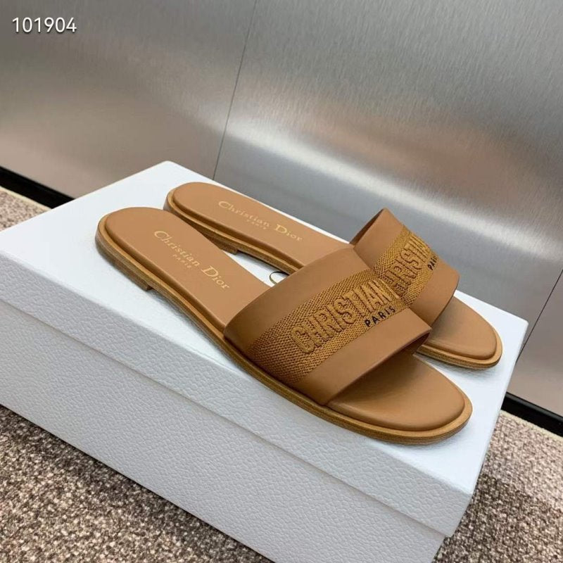 Dior CD Embroidery Sandals SH010148