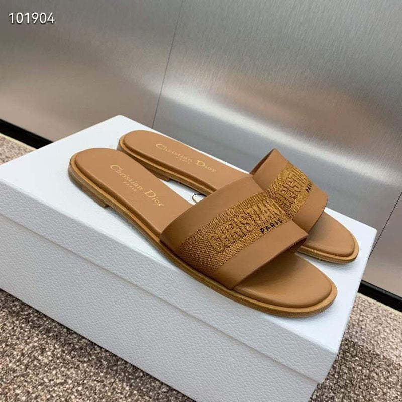 Dior CD Embroidery Sandals SH010148