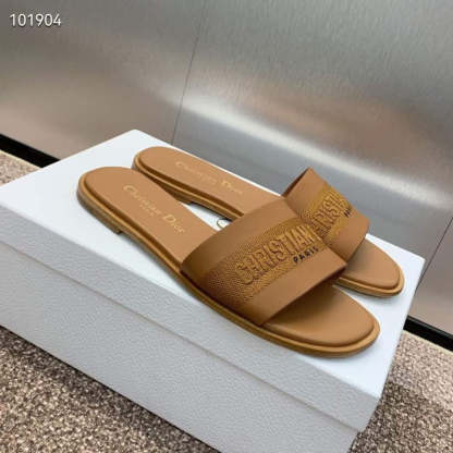 Dior CD Embroidery Sandals SH010148