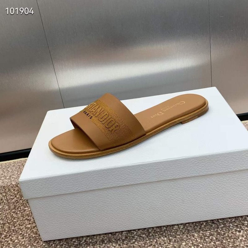 Dior CD Embroidery Sandals SH010148